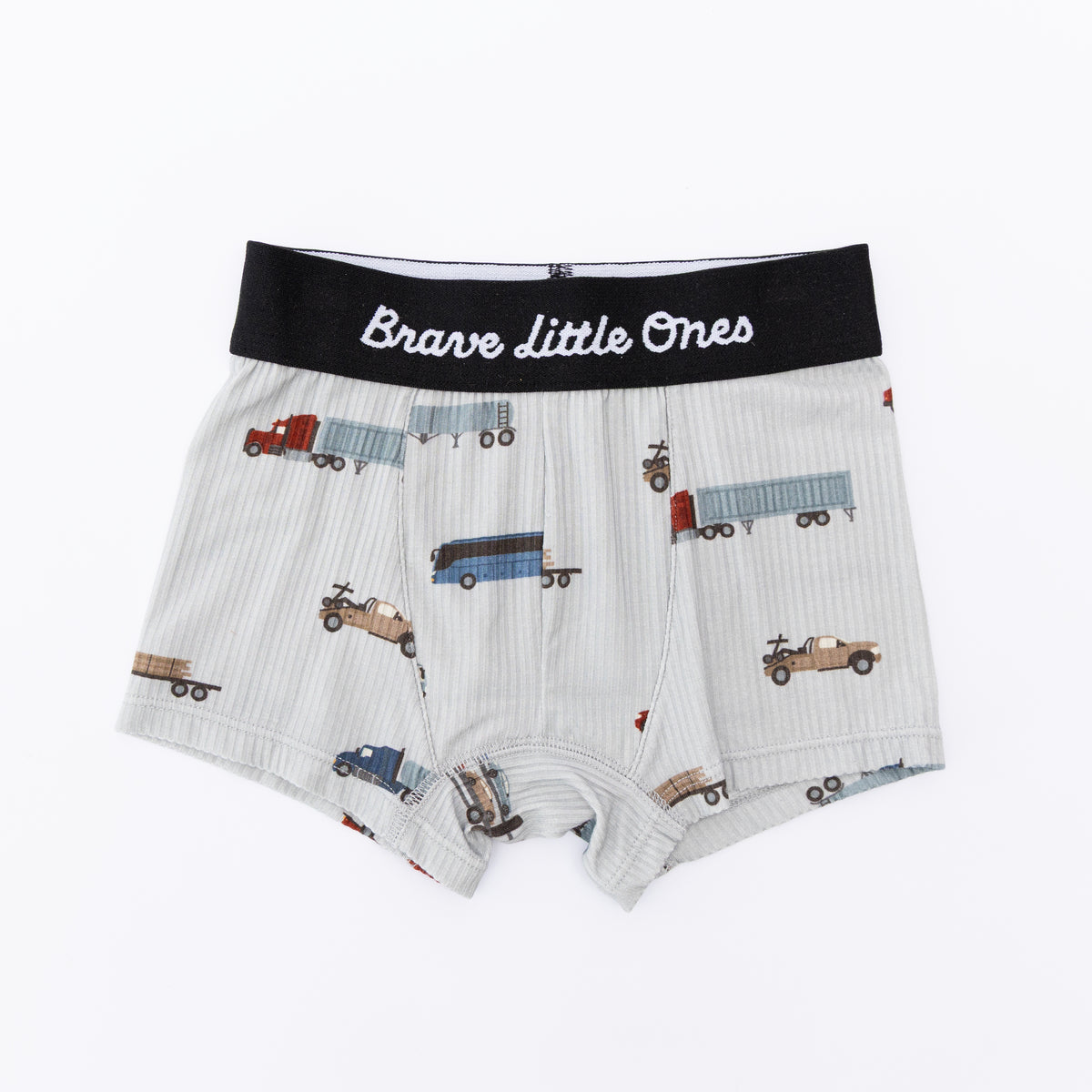 Road Vehicles, Dark Steel Blue and Construction Boxer Brief 3 pack