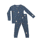 Nativity Blue Small Ribbed Two-Piece Set