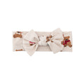 Teddy Bear Small Ribbed Bow