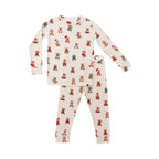 Teddy Bear Small Ribbed Two-Piece Set
