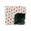 Teddy Bear Small Ribbed Youth Blanket