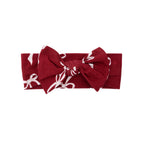 Coquette Bows Red Small Ribbed Bow