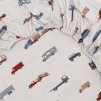 Road Vehicles Twin Sheet With Pillow Case