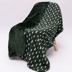 Christmas Trees Small Ribbed Toddler Blanket