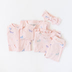 Unicorns Small Ribbed Bow