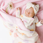 Big Daisies Small Ribbed Youth Blanket