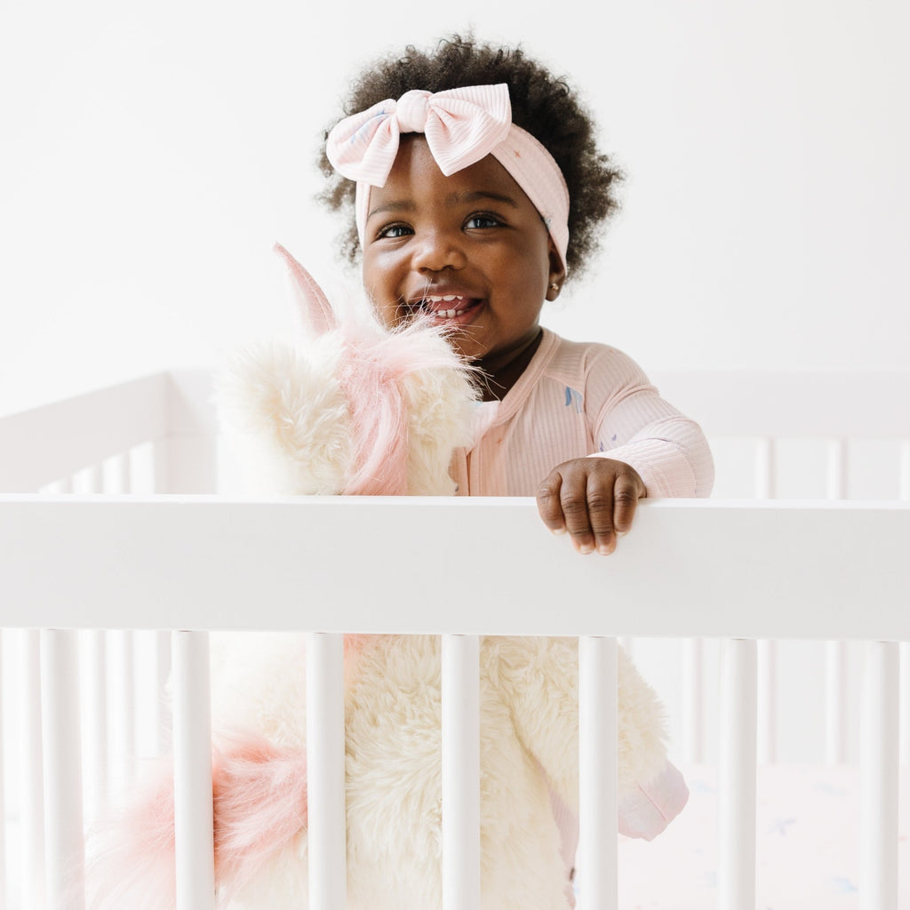 Unicorns Small Ribbed Bow