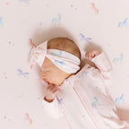 Unicorns Small Ribbed Bow