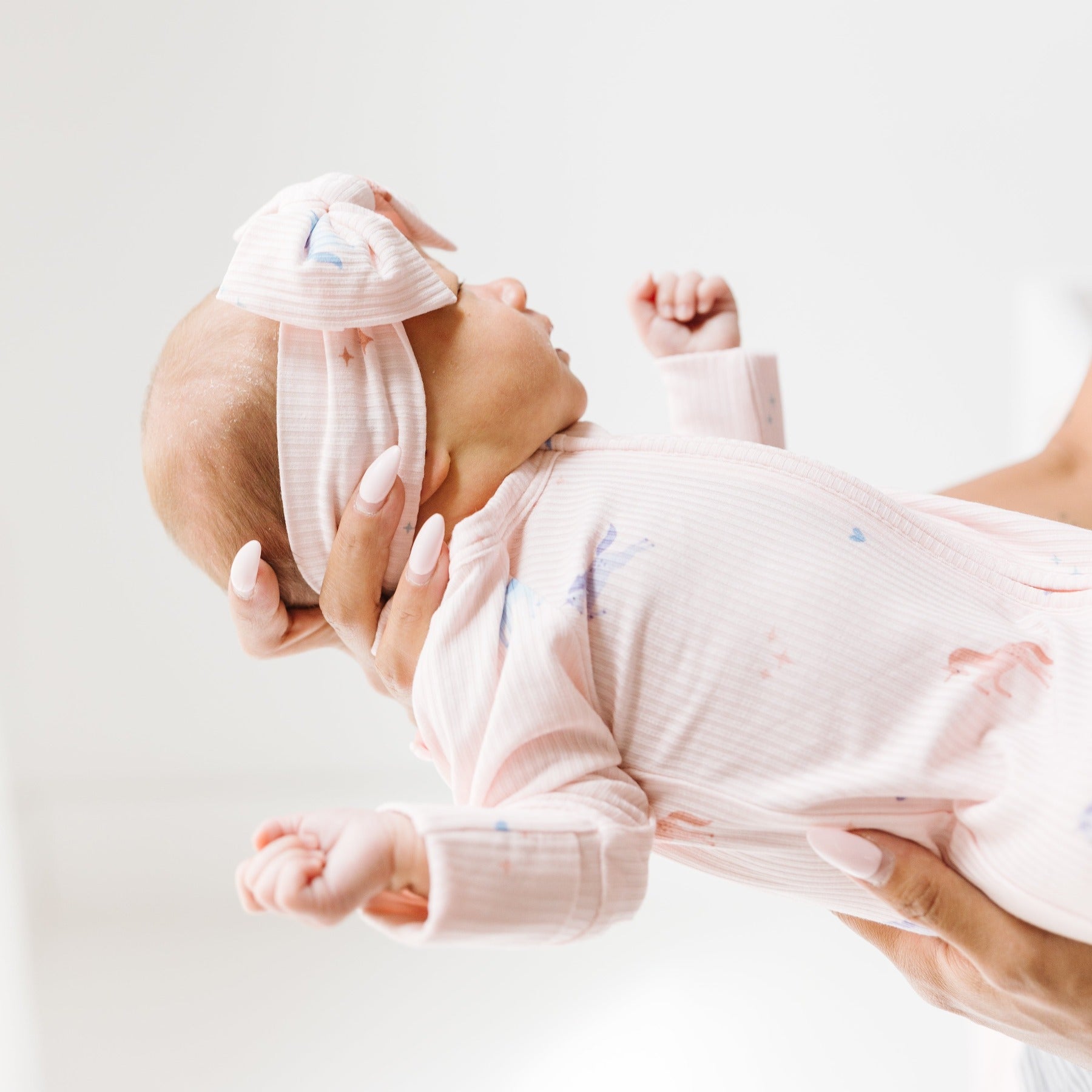 Unicorns Small Ribbed Bow