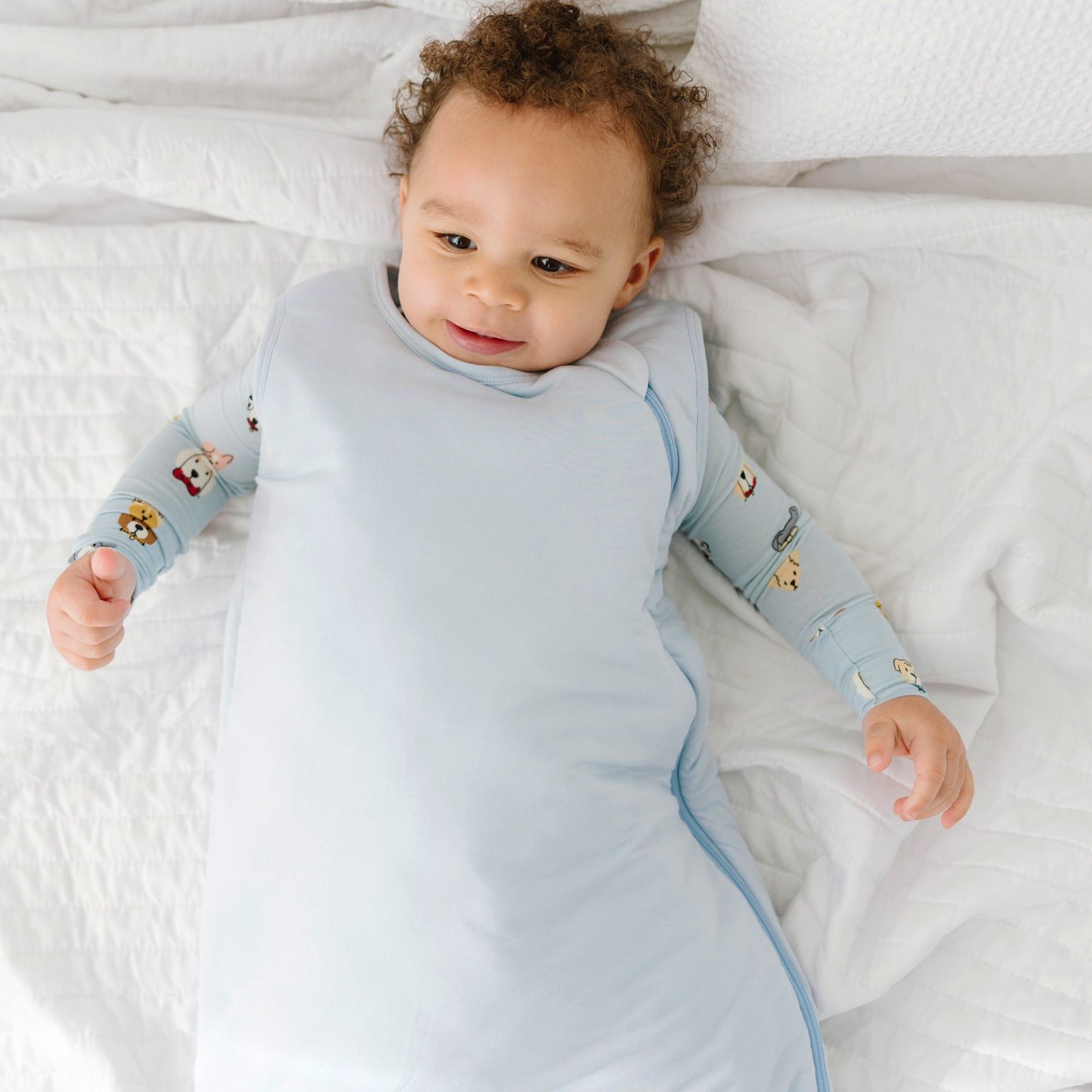 Dusty Coastal Blue Sleep Sack