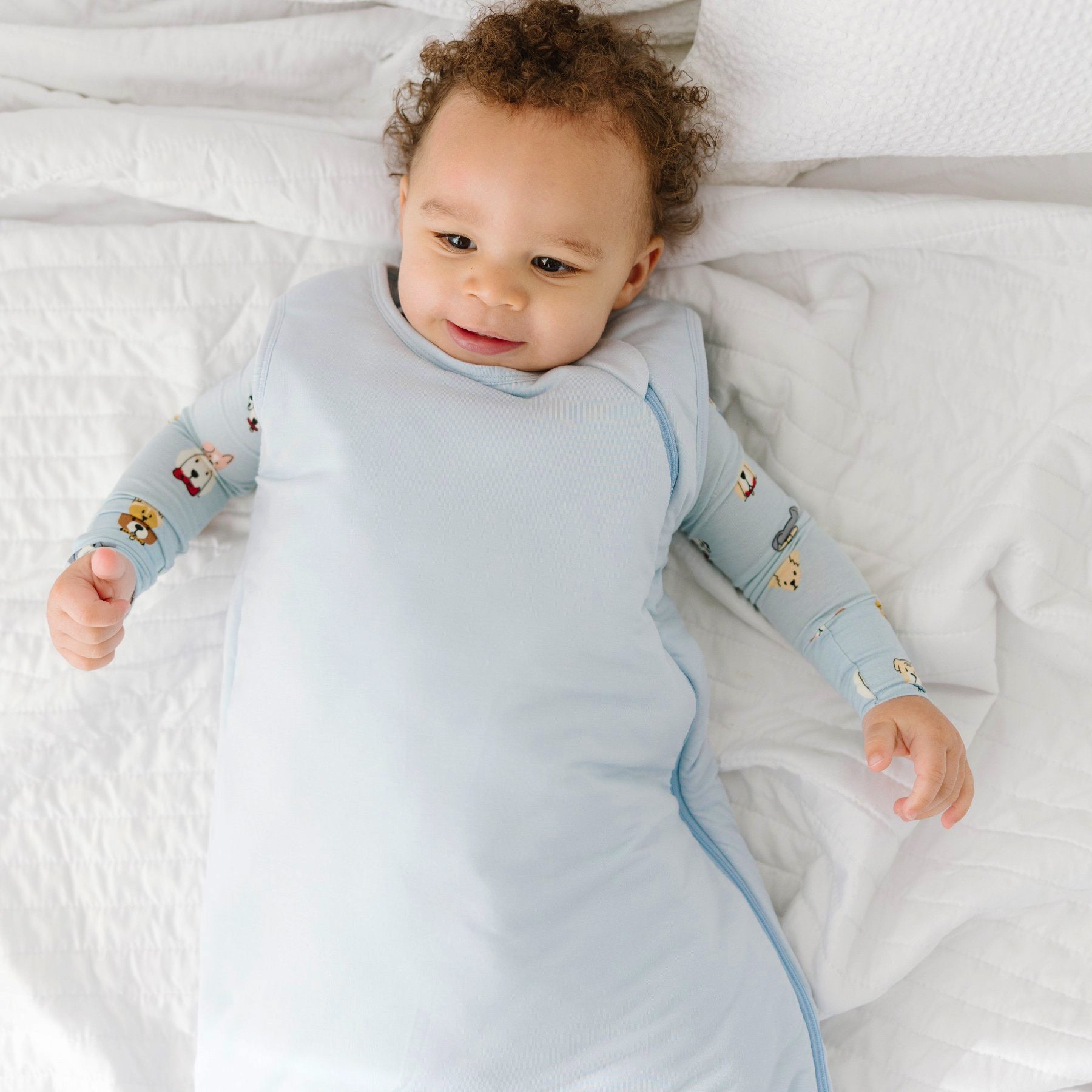 Dusty Coastal Blue Sleep Sack (2.5 TOG)