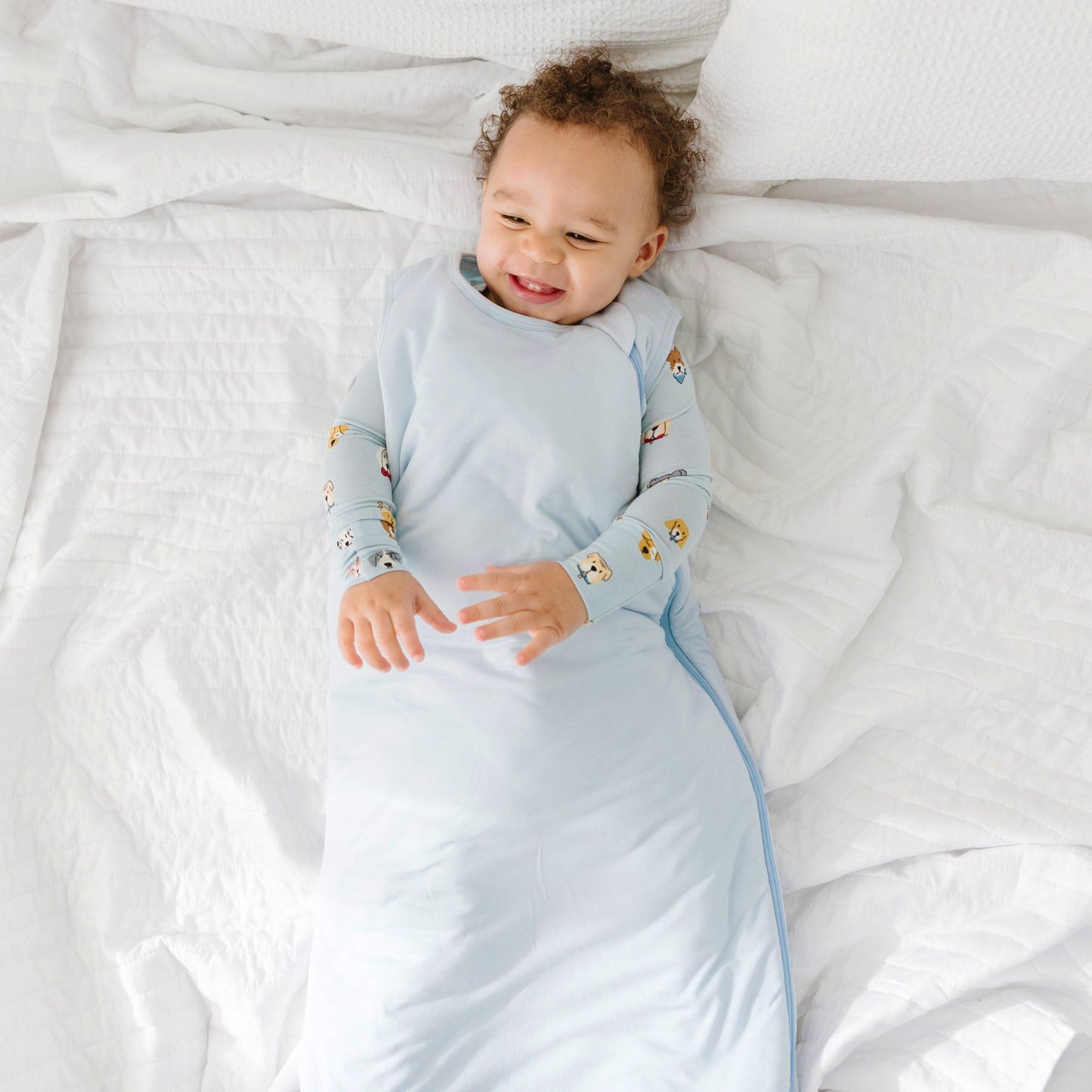 Dusty Coastal Blue Sleep Sack