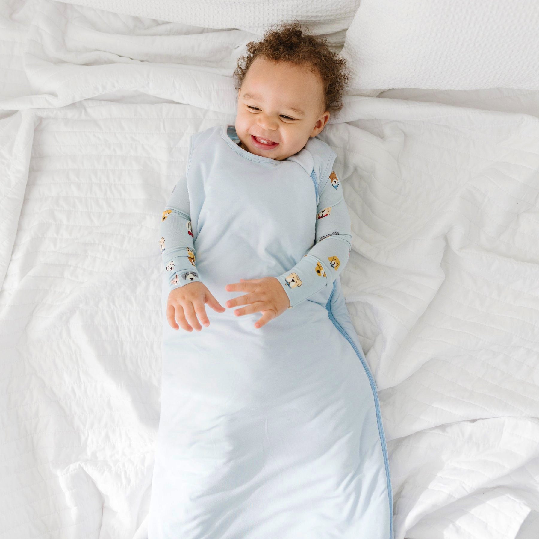 Dusty Coastal Blue Sleep Sack (2.5 TOG)