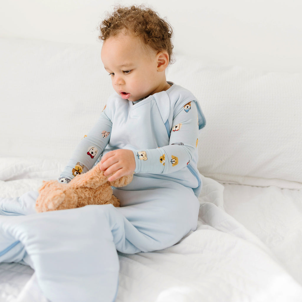 Dusty Coastal Blue Sleep Sack (2.5 TOG)