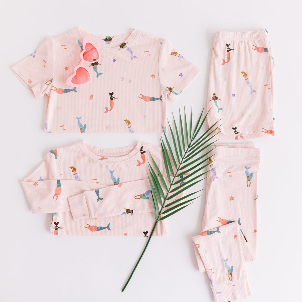 Mermaids Small Ribbed Two-Piece Set