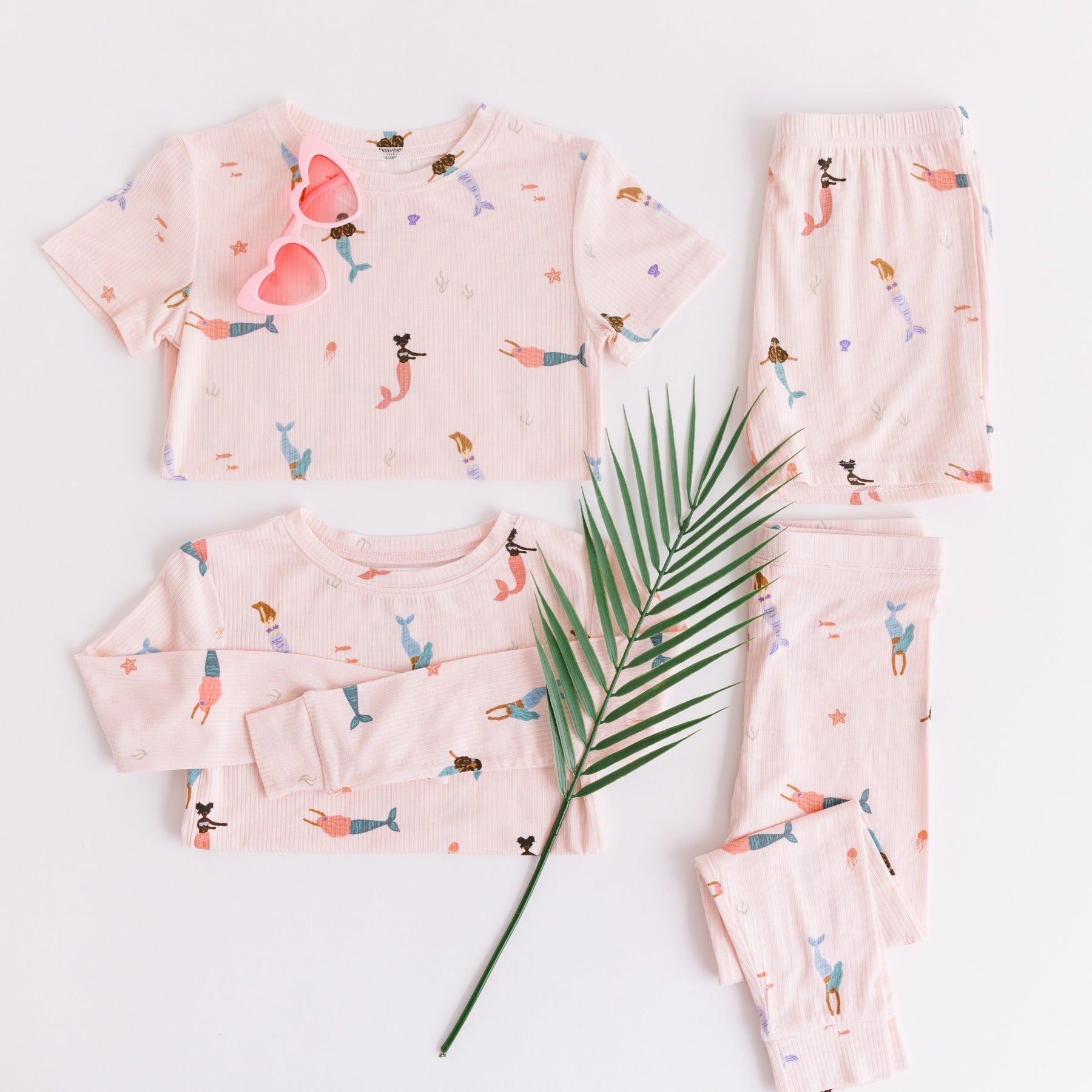 Mermaids Small Ribbed Two-Piece Set