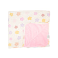 Big Daisies Small Ribbed Toddler Blanket