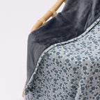 Bluebell Blossoms Small Ribbed Youth Blanket