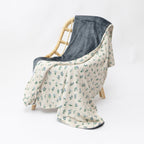 Morning Meadow Small Ribbed Toddler Blanket