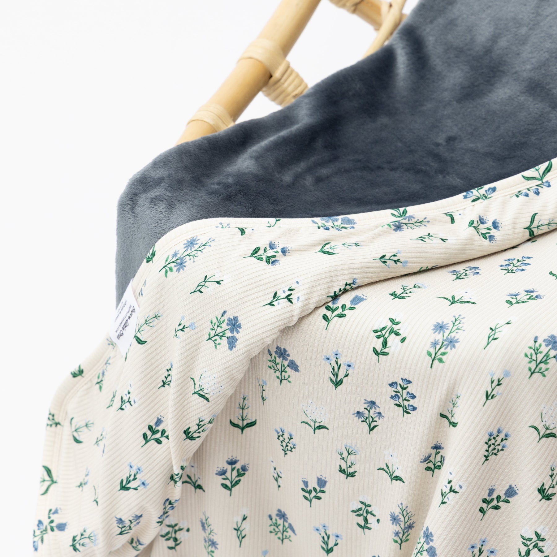 Morning Meadow Small Ribbed Adult Blanket