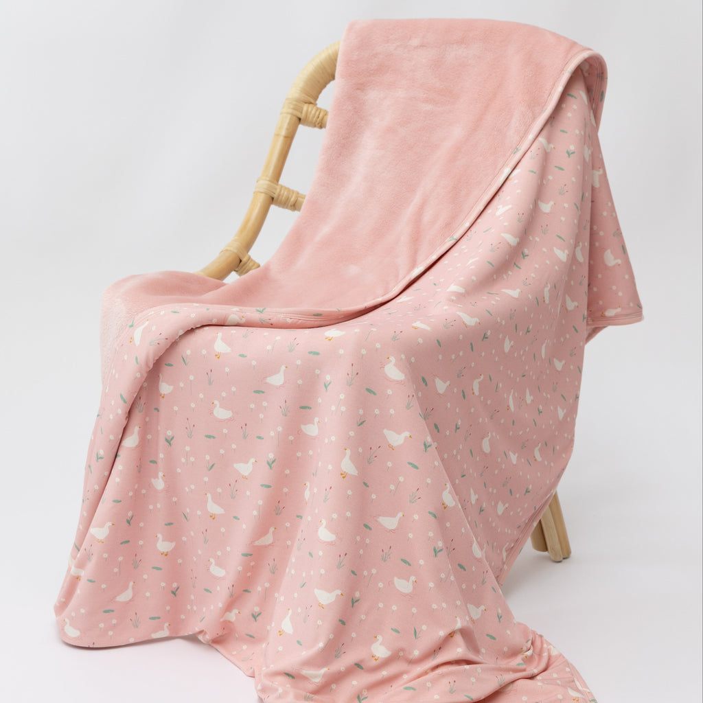 Ducks & Daisies Youth Blanket