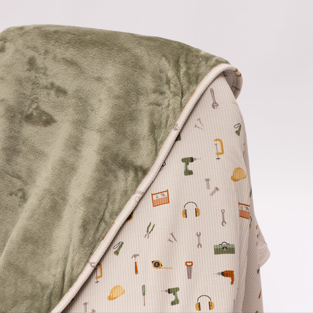 Tool Time Small Ribbed Youth Blanket