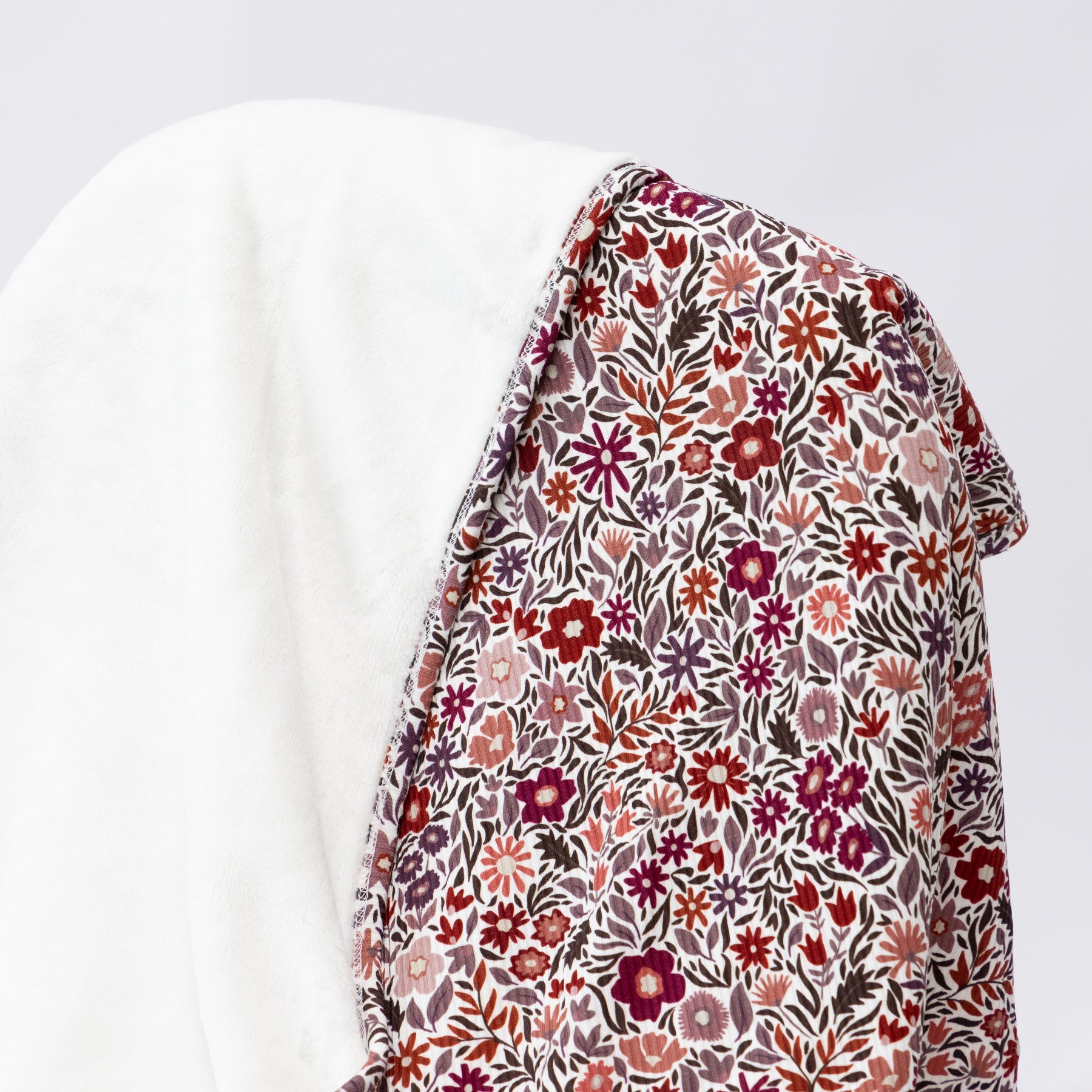 Fall Blooms Small Ribbed Adult Blanket