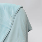 Harbor Blue Small Ribbed Adult Blanket