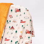 Music City Tennessee Small Ribbed Adult Blanket