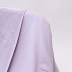 Lavender Small Ribbed Toddler Blanket