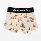 Red Christmas Trucks, Gingerbread and Christmas Trains Boxer Brief 3 pack