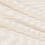 Cream Small Ribbed Youth Blanket