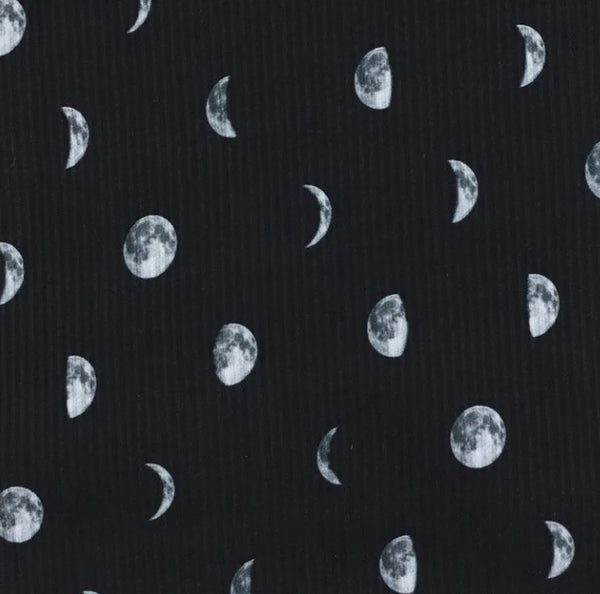 Moon Phases Small Ribbed