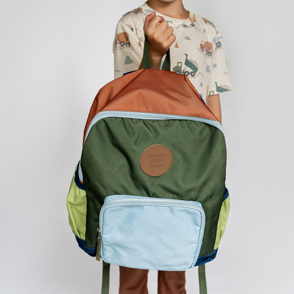 Color Block Standard Backpack