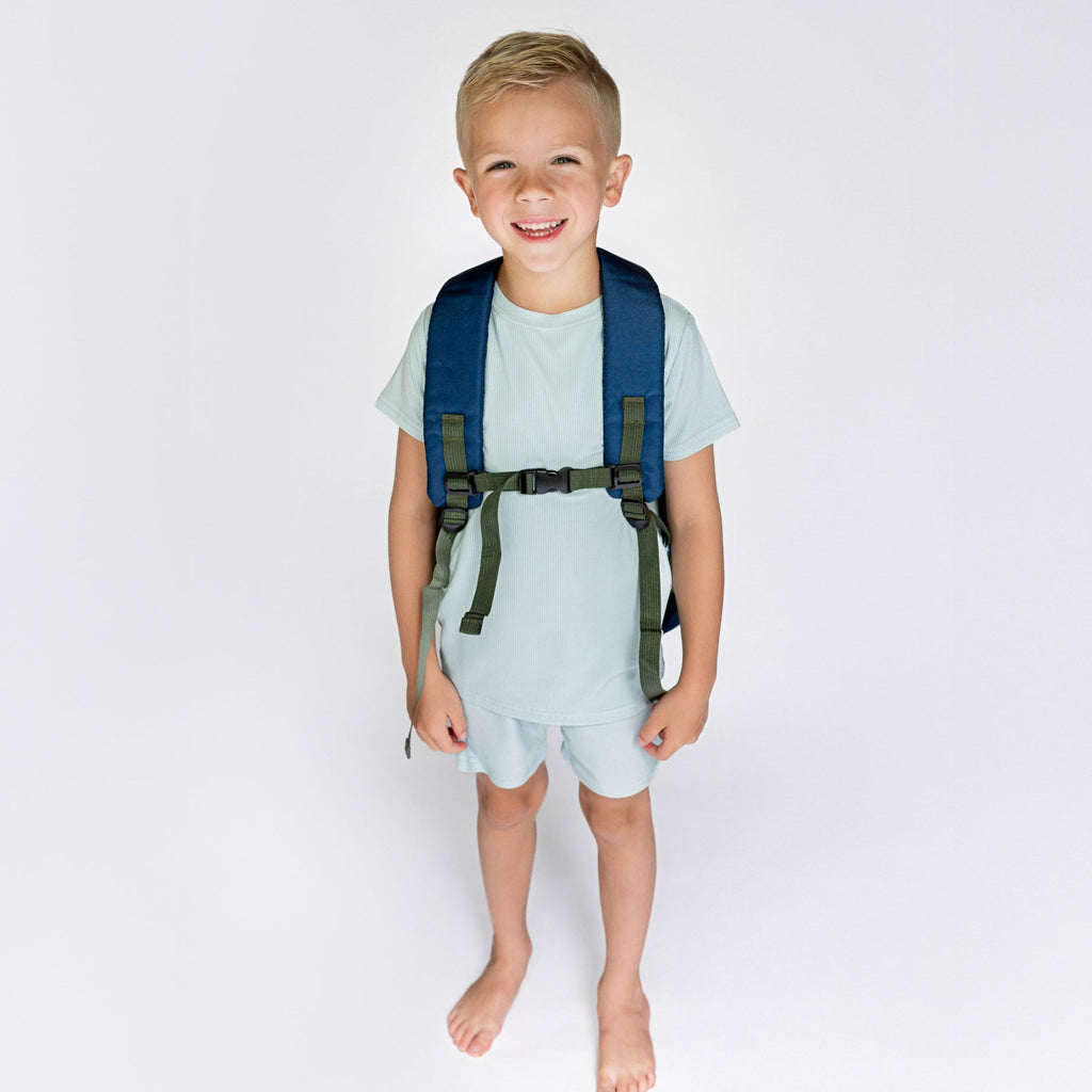 Color Block Standard Backpack