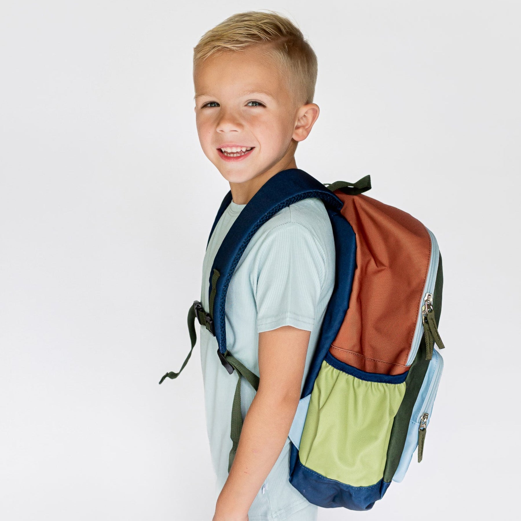 Color Block Standard Backpack
