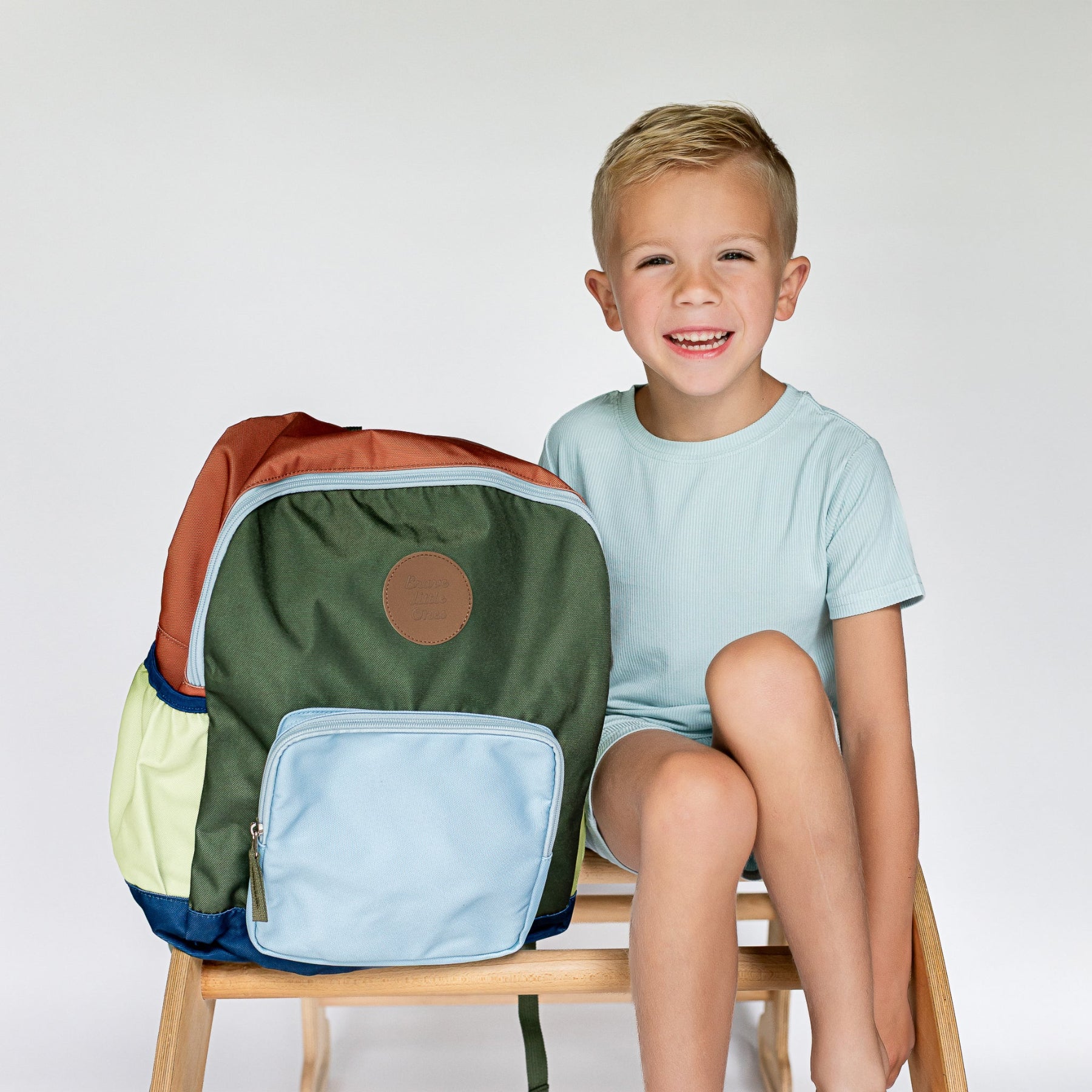Color Block Standard Backpack