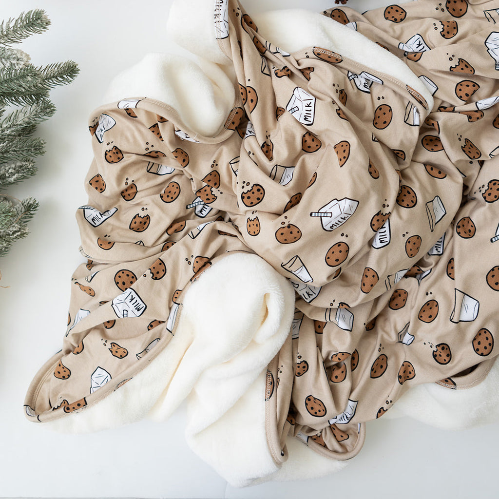 Cookies and Milk Youth Blanket