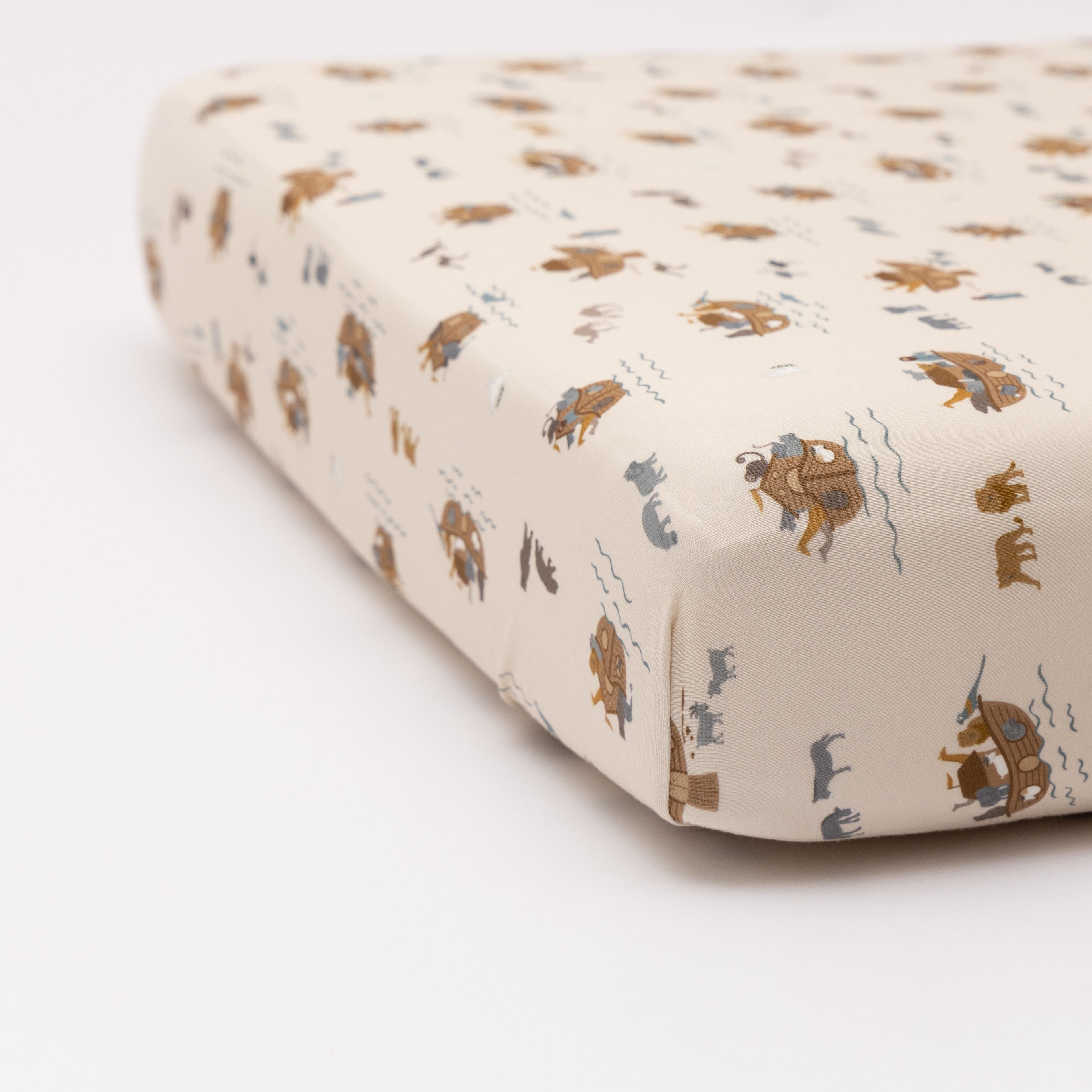 Noah's Ark Crib Sheet