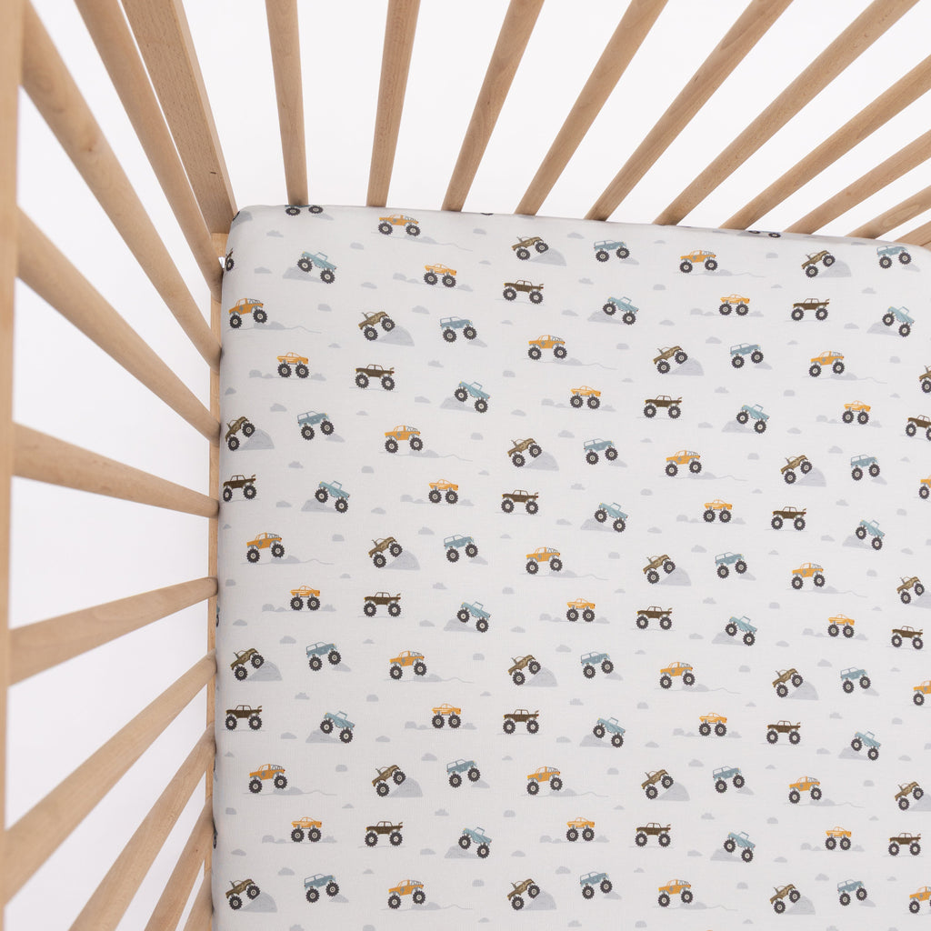 Monster Trucks Crib Sheet