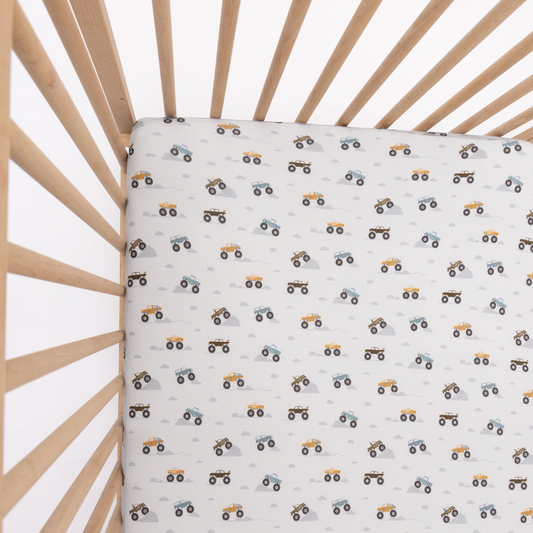 Monster Trucks Crib Sheet