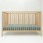 Glacier Blue Crib Sheet