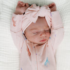 Unicorns Small Ribbed Bow