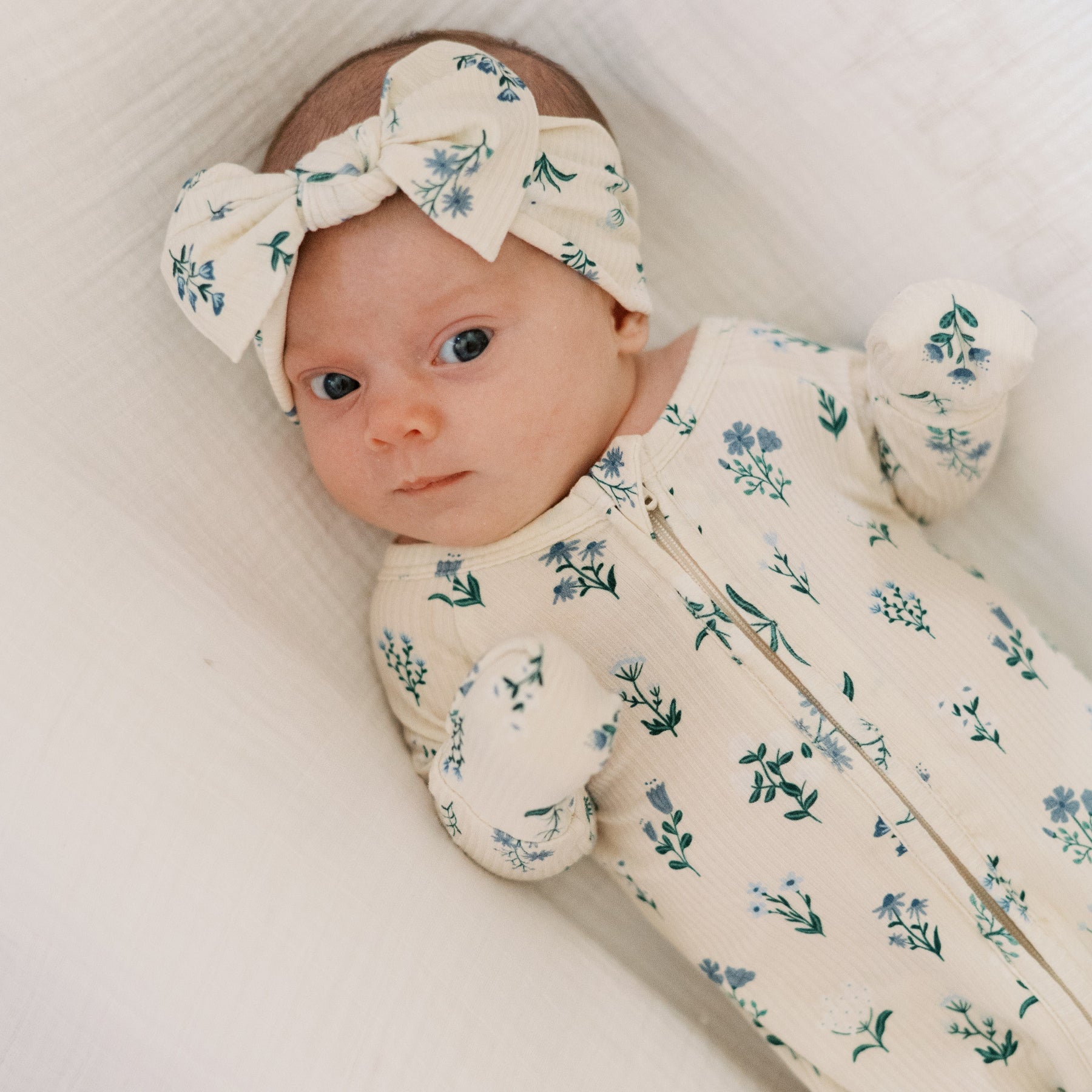 Morning Meadow Small Ribbed Bow