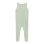 Dusty Sage Small Ribbed Harem Romper
