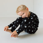Moon Phases Small Ribbed Two-Piece Set