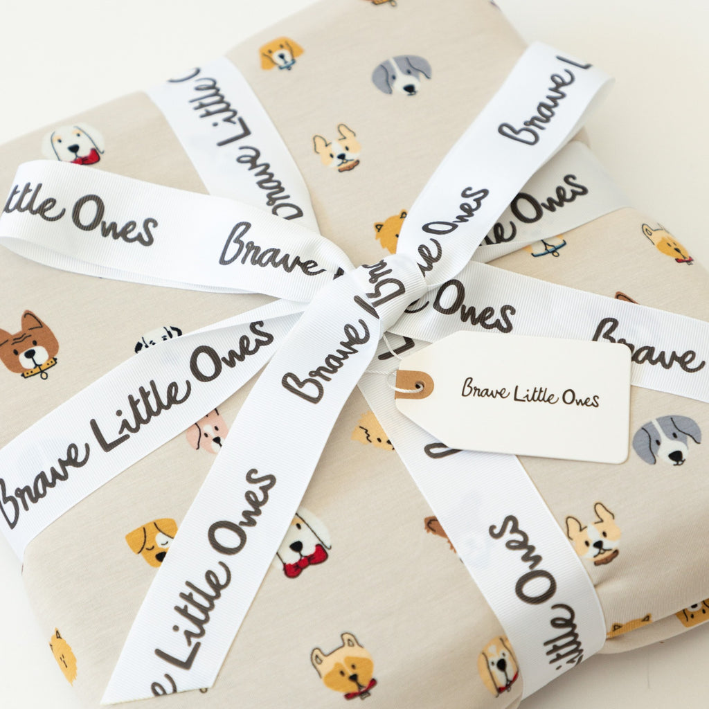 Dogs Cream Youth Blanket