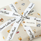 Dogs Cream Youth Blanket