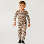 Pinecone Big Stripe Small Ribbed Two-Piece Set