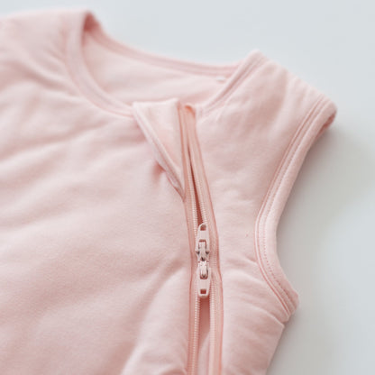 Ballet Pink Sleep Sack & Zip Romper Set